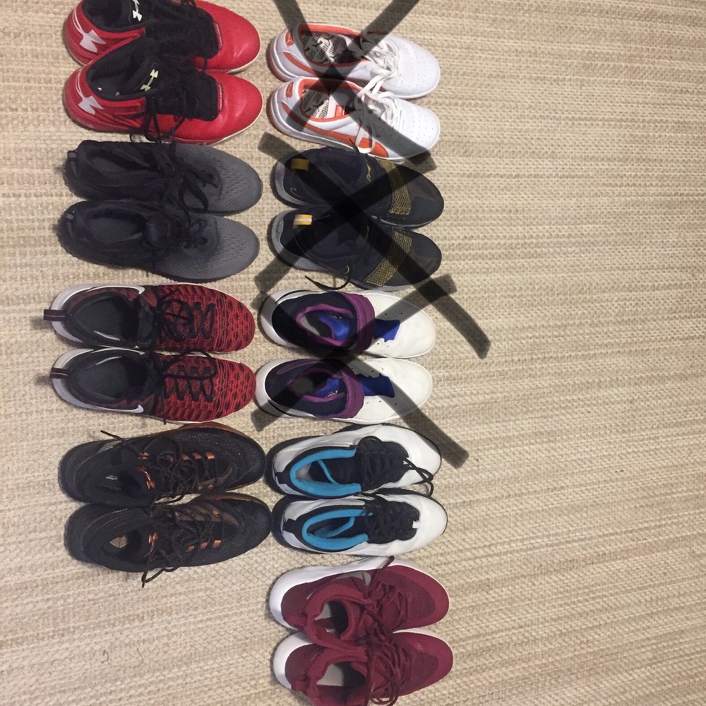 Basketball and running shoes for sale or trade